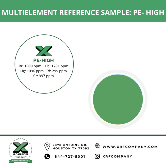 Multielement Reference Sample: PE-HIGH